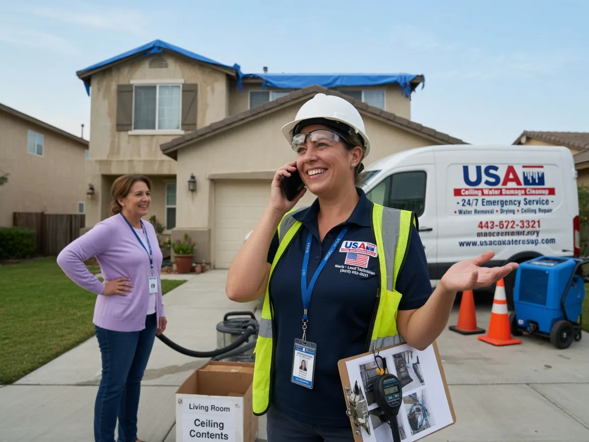 Ceiling Water Damage Restoration Big Wells, TX FAQs
